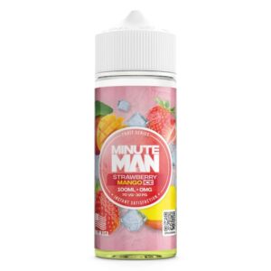 strawberry mango ice shortfill e-liquid by minuteman 100ml