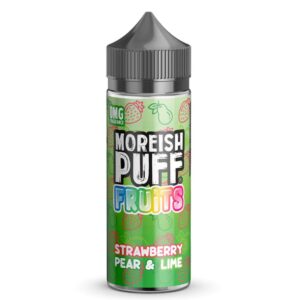 Moreish Puff Strawberry Pear & Lime Shortfill E Liquid 100ml