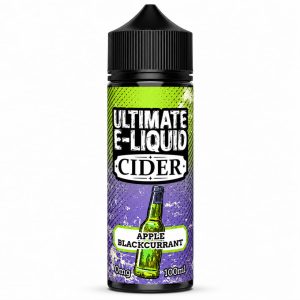 Ultimate Puff Apple Blackcurrant Cider 100ml Shortfill E-Liquid