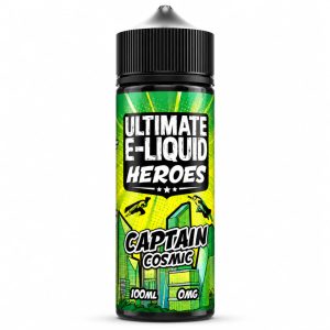 Ultimate Puff Heroes Captain Cosmic 100ml Shortfill E-Liquid