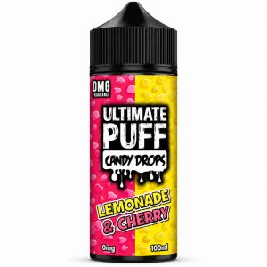 Ultimate Puff Lemonade and Cherry Candy Drops 100ml Shortfill E-Liquid