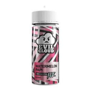 Evil Cloud Watermelon Papi Ice E-Liquid 100ml Shortfill