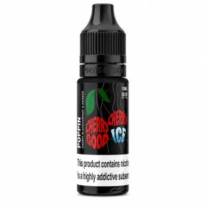 Wick Liquor Poppin Ice Cherry Good Nic Salt 10ml E-Liquid