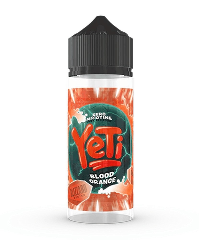 Blood Orange Blizzard Shortfill E-Liquid By Yeti 100ml (BB 06/2024) 1 yeti blood orange blizzard 100ml