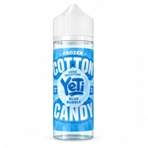 Yeti Blue Bubble Cotton Candy Frozen E-Liquid 100ml Shortfill