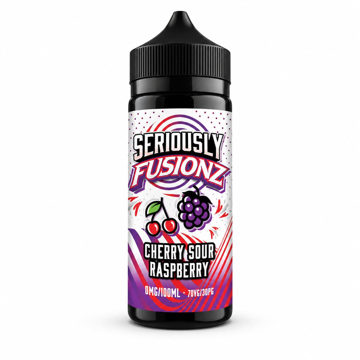 Doozy Seriously Fusionz Cherry Sour Raspberry 100ml Shortfill E-Liquid