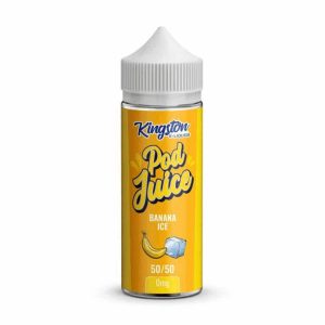 banana ice pod juice kingston e-liquid 100ml