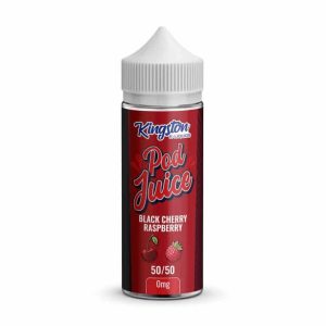 black cherry raspberry pod juice by kingston 100ml eliquid