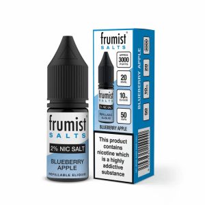 blueberry apple bar salt frumist e-liquid 10ml