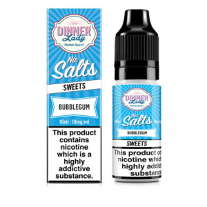 Dinner Lady Bubblegum Nic Salt E-Liquid 10ml