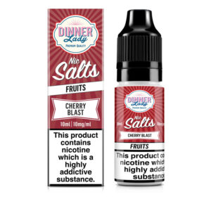 Dinner Lady Cherry Blast Nic Salt E-Liquid 10ml