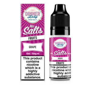 Dinner Lady Grape Nic Salt E-Liquid 10ml