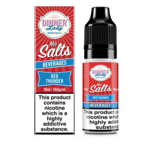 Dinner Lady Red Thunder Nic Salt E-Liquid 10ml
