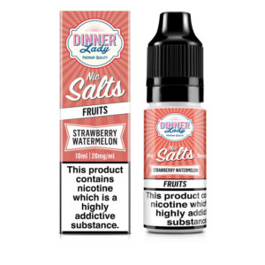 Dinner Lady Strawberry Watermelon Nic Salt E-Liquid 10ml