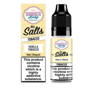 Dinner Lady Vanilla Tobacco Nic Salt E-Liquid 10ml