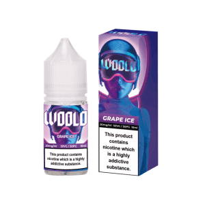 grape ice nic salt woolo 10ml