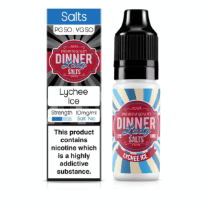 lychee ice dinner lady nic salt 10ml