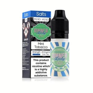 mint tobacco dinner lady nic salt 10ml