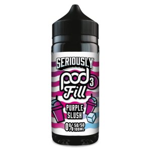 Doozy Seriously Pod Fill 3 Purple Slush 100ml Shortfill E-Liquid