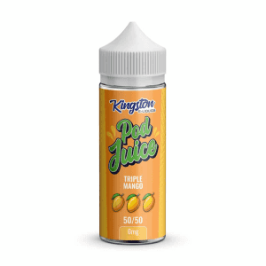 triple mango pod juice e-liquid 100ml kingston