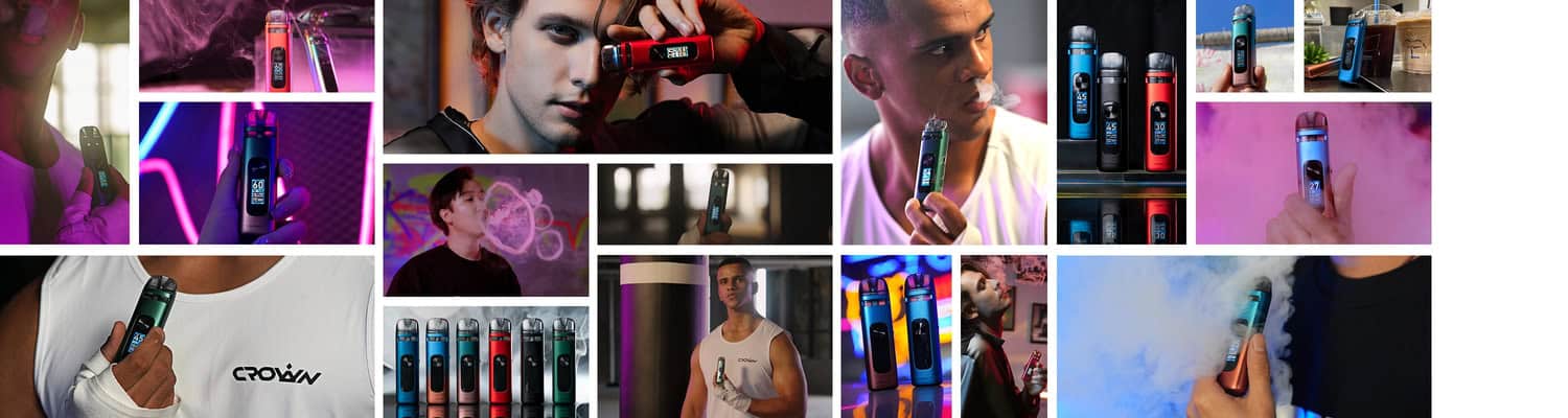 UWELL Crown X Pod Vape Kit lifestyle