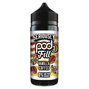 Doozy Seriously Pod Fill 3 Vanilla Coffee 100ml Shortfill E-Liquid