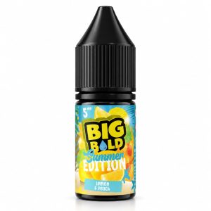 Big Bold Summer Edition Lemon Peach Nic Salt E-Liquid 10ml