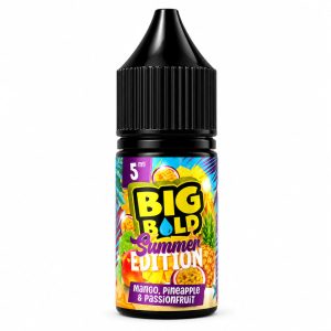 Big Bold Summer Edition Mango Pineapple Passionfruit Nic Salt E-Liquid 10ml