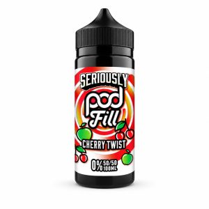 doozy seriously pod fill cherry twist 100ml shortfill e-liquid
