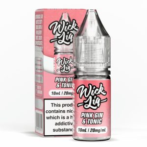 pink gin & tonic wick liq nic salt 10ml