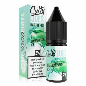 watermelon ice salty joes nic salt 10ml