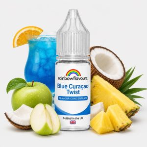 Blue Curaçao twist flavour concentrate by rainbow flavours