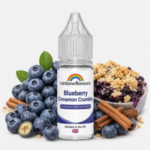 blueberry cinnamon crumble flavour concentrate by rainbow flavours