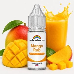 mango rub flavour concentrate by rainbow flavours