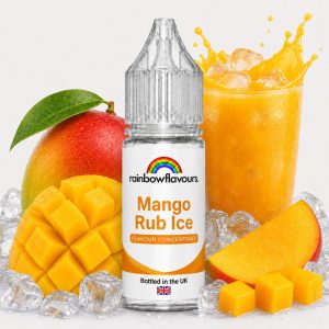 mango rub ice flavour concentrate by rainbow flavours
