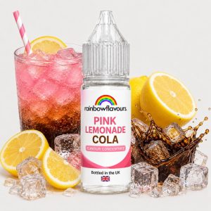 pink lemonade cola flavour concentrate by rainbow flavours