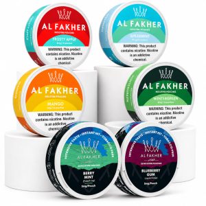 AL FAKHER NICOTINE POUCHES STACKED