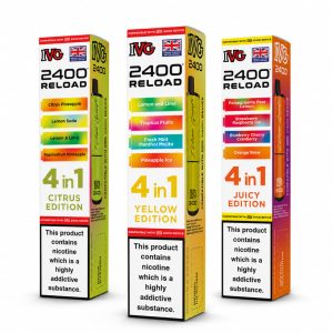 IVG 2400 Reload 4 In 1 Multi Flavour Prefilled Pods