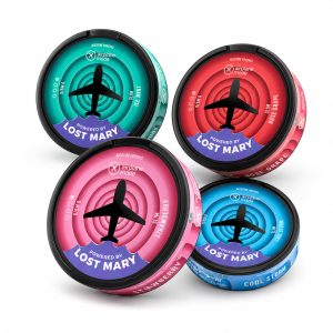 Lost Mary Airplane Mode Nicotine Pouches staggered