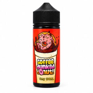Bear State Vapor Coffee Dunked Donut E-Liquid 100ml Shortfill
