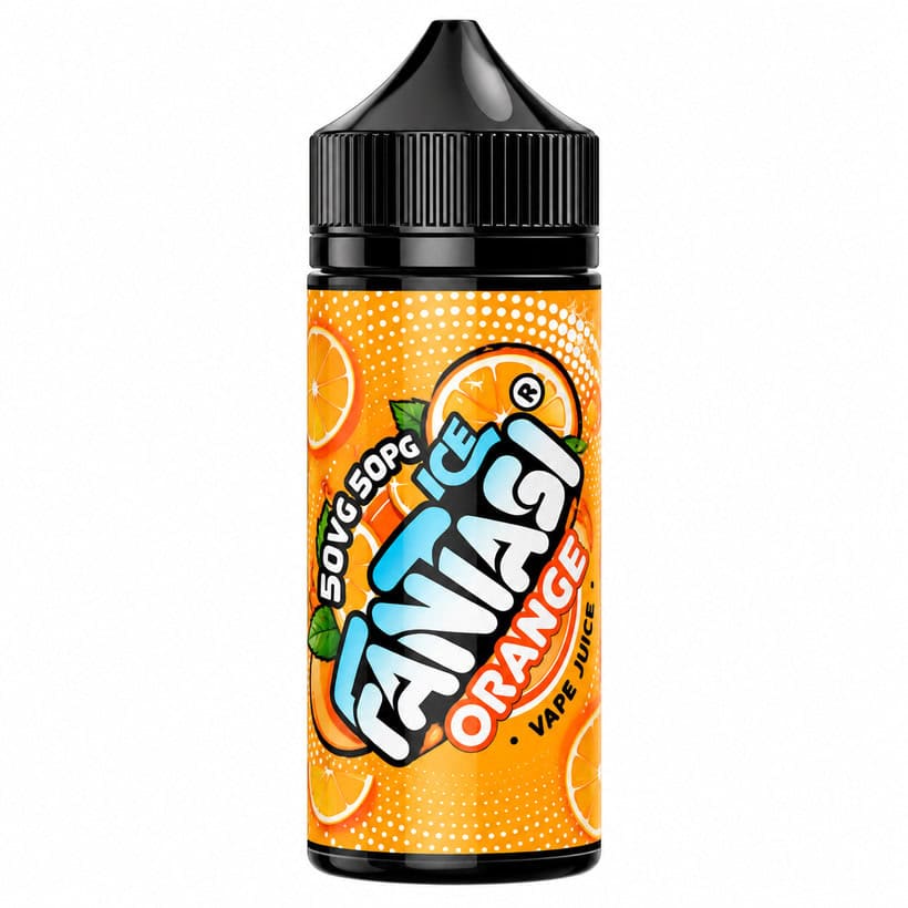 Fantasi Orange Ice 50VG/50PG E-Liquid 100ml Shortfill