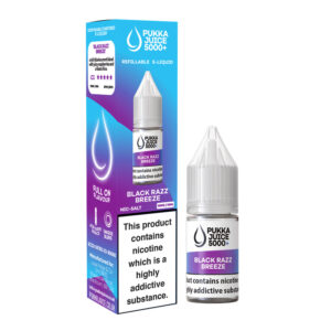 Pukka Juice 5000+ Black Razz Breeze Nic Salt E-Liquid 10ml