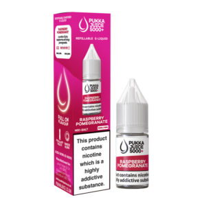 Pukka Juice 5000+ Raspberry Pomegranate Nic Salt E-Liquid 10ml
